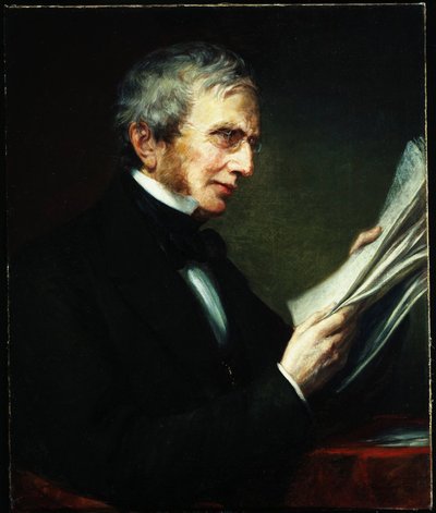 John Torrey (1796-1873) av Daniel Huntington