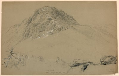 Ser söderut, Mount Mansfield, Vermont av Daniel Huntington