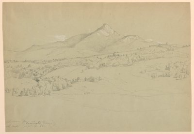Mount Chocorua från Hill Near Tamworth Village av Daniel Huntington