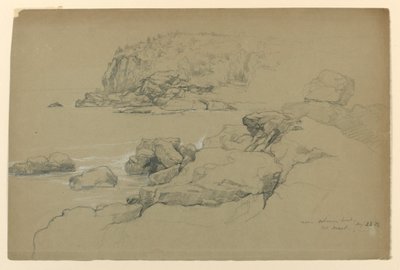 Mount Desert, nära Schooner Head av Daniel Huntington
