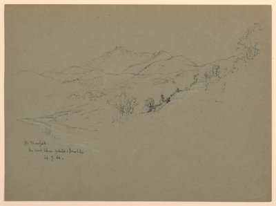 Mount Mansfield, Vermont av Daniel Huntington