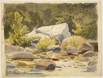Bergsbäck av Daniel Huntington