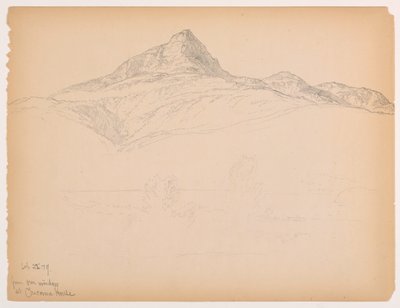 Mount Chocorua från Chocorua House av Daniel Huntington