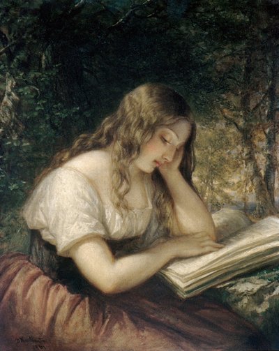Studie i en skog av Daniel Huntington