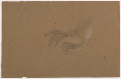 Studie av en högerhand av Daniel Huntington