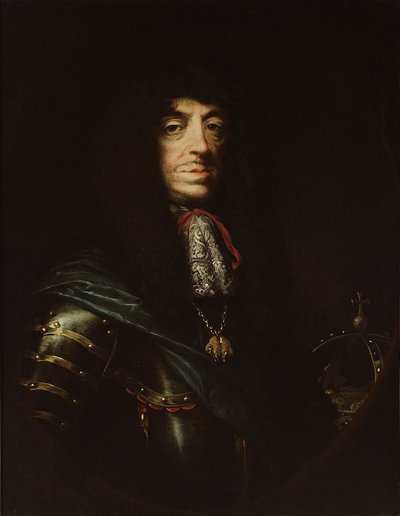 Jean II Casimir Vasa - Porträtt av Johannes II Casimir Vasa (1609-1672) av Schultz, Daniel, den yngre (1615-1683). Olja på duk, storlek: 90x71, ca 1661, Muzeum Narodowe, Warszawa av Daniel Jerzy Schultz