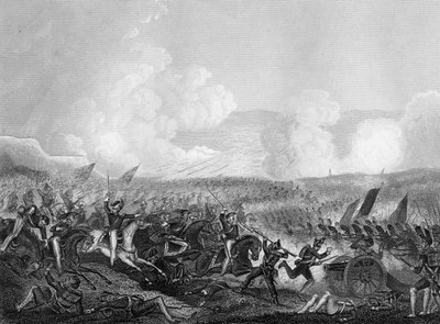 Slaget vid Salamanca, Spanien, 22 juli 1811 c1857. av Daniel John Pound