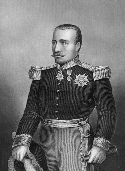 General Bosquet, fransk soldat, 1857 av Daniel John Pound