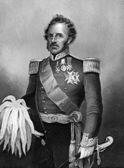 General Sir De Lacey Evans, brittisk soldat, 1857 av Daniel John Pound