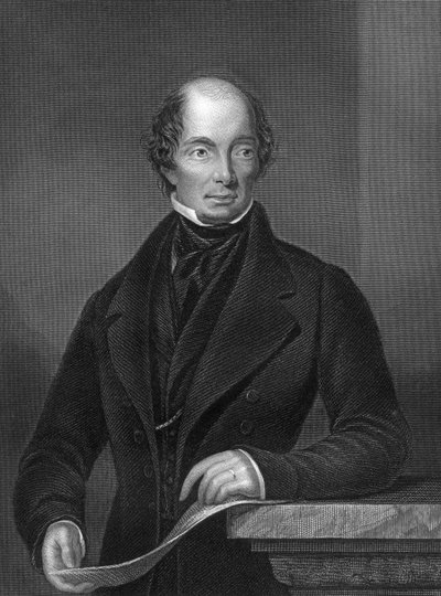 John Russell 1792-1878, 1:e Earl Russell, engelsk politiker, 1857. av Daniel John Pound