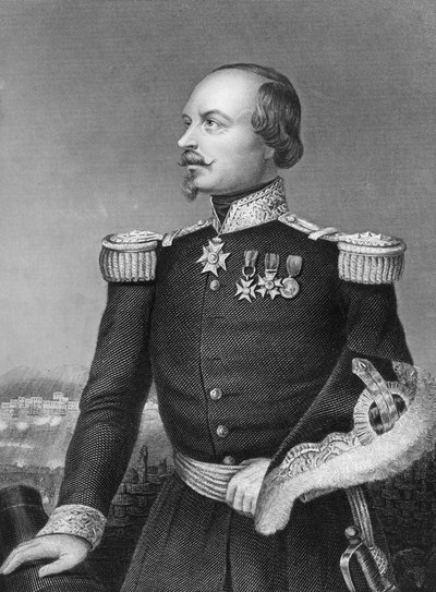 Marskalk Canrobert, fransk soldat, 1857 av Daniel John Pound