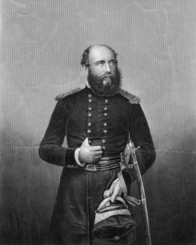 Prins George, hertig av Cambridge, chef för den brittiska armén, 1800-talet. av Daniel John Pound