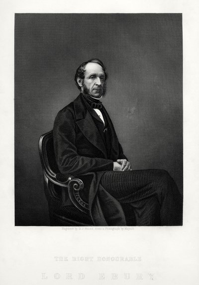 Richard Grosvenor, 2:a markis av Westminster, engelsk aristokrat, c1880. av Daniel John Pound