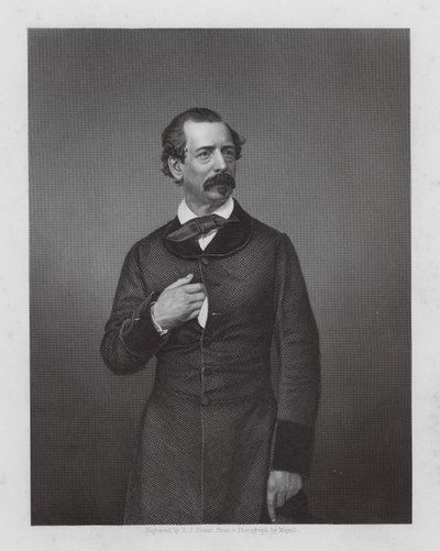 William Frederick Wallett, engelsk clown (gravyr) av Daniel John. Pound