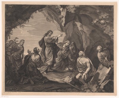 Uppfostran av Lazarus av Daniel Le Bossu