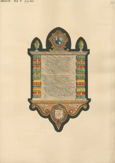 Minnesmärke till Marie Walker från Chadwick Church av Daniel Lysons