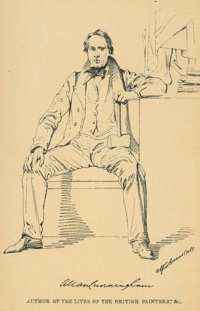 Allan Conningham av Daniel Maclise