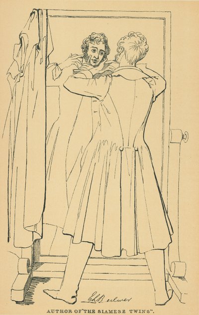 Edward Lytton Bulwer av Daniel Maclise