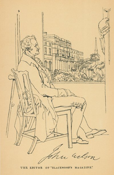 John Wilson av Daniel Maclise