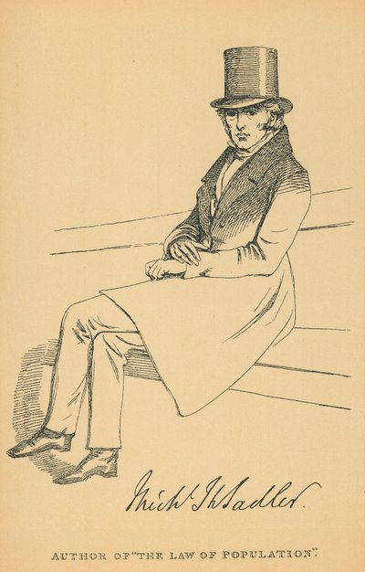 Michael Thomas Sadler av Daniel Maclise
