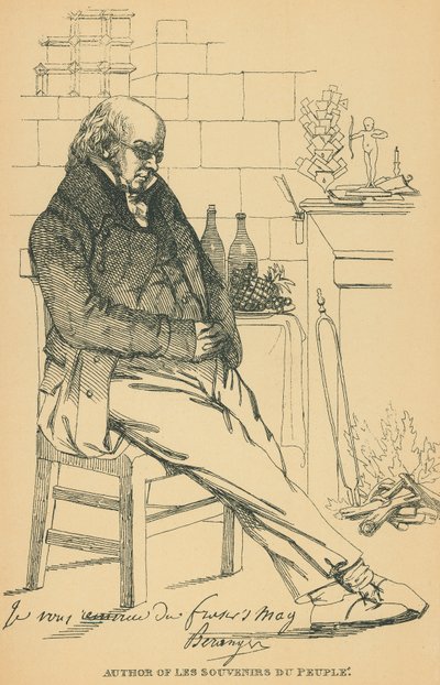 Pierre-Jean de Beranger av Daniel Maclise
