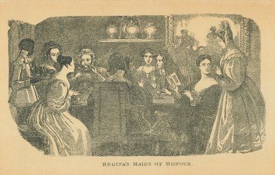 Reginas hedersjungfrur av Daniel Maclise