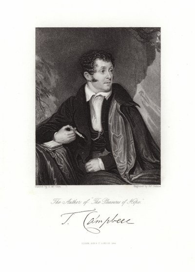 Thomas Campbell av Daniel Maclise