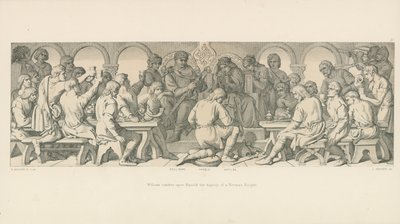 William overdrager Harold en normannisk riddersvendes værdighed av Daniel Maclise