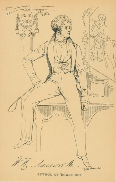 William Harrison Ainsworth av Daniel Maclise