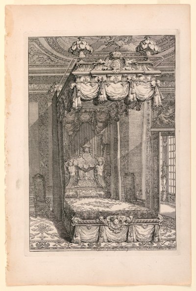Design för State Bedchamber, i Second Livre d