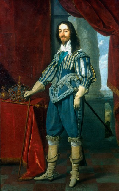 Charles I, kung av Storbritannien och Irland, 1631 av Daniel Mytens