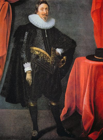 George Calvert av Daniel Mytens