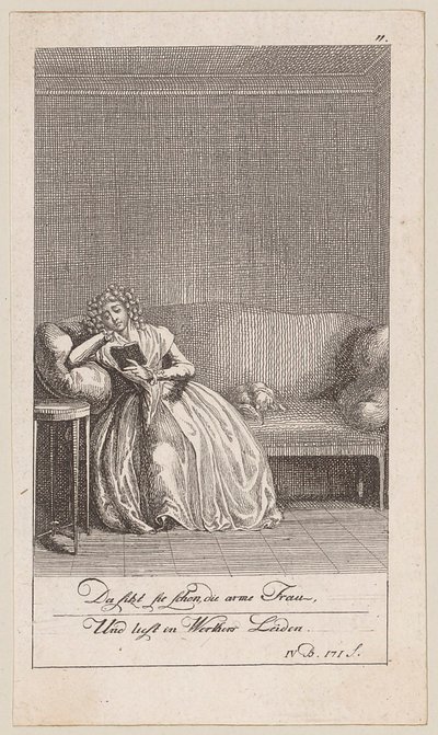 Blad 11 till Blumauers "Aeneid" av Daniel Nikolaus Chodowiecki