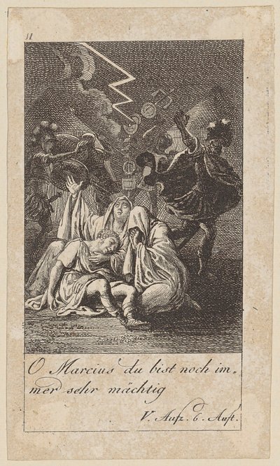 Plansch 11 till Shakespeares ”Coriolanus” av Daniel Nikolaus Chodowiecki