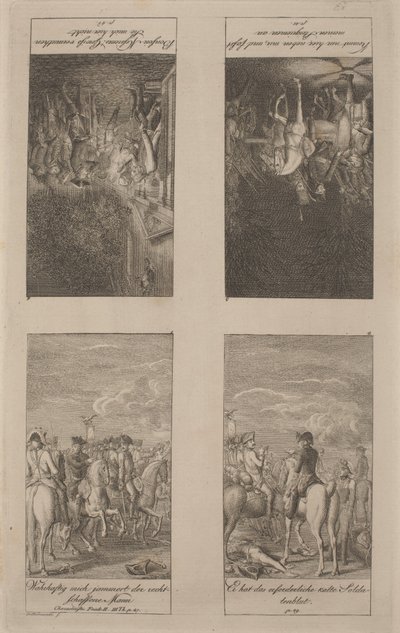 Egenskaper hos kung Frederik II (del III) av Daniel Nikolaus Chodowiecki