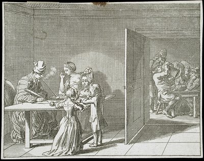 Illustration till Basedows "Elementarverk" av Daniel Nikolaus Chodowiecki