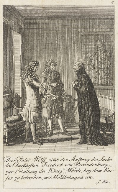 Plansch 4 till ”Brandenburgs historia för 1793” av Daniel Nikolaus Chodowiecki
