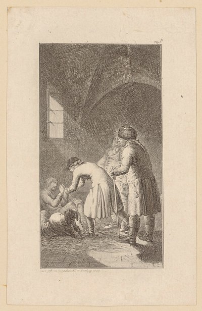Titelgravyr till Westphals ”Wilhelm Edelwald”, andra bandet av Daniel Nikolaus Chodowiecki