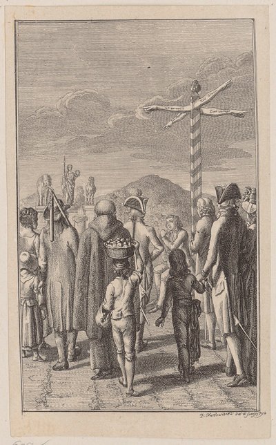 Kopparstans till Wiesingers ”Gedichten” av Daniel Nikolaus Chodowiecki