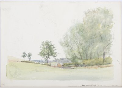 c.1916 (penna och wc på papper) av Daniel Oliver
