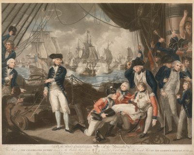 Den berömda segern ... på den härliga första juni 1794 av Daniel Orme