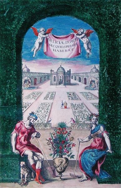 Växtbok, 1627 (färggravyr) av Daniel Rabel