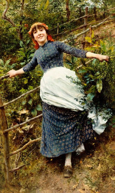 En sommars dårskap, 1880-talet av Daniel Ridgway Knight