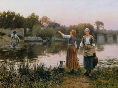 Vattenbärarna av Daniel Ridgway Knight