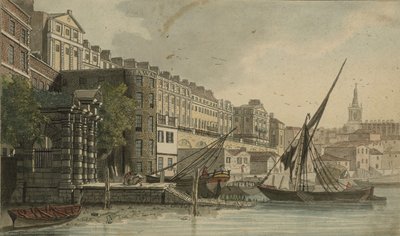 Water Gate, York Buildings, London av Daniel Turner