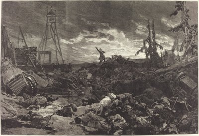 Michel Strogoff vid Théâtre du Chatelet, 1880. av Daniel Urrabieta Vierge