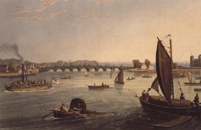 Vauxhall Bridge av Daniel and Robert Havell