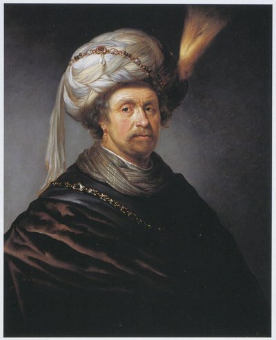 Daniel de Koninck - man i turban av Daniël de Koninck