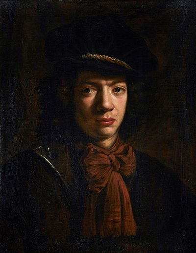 Porträtt av en okänd man av Daniël de Koninck