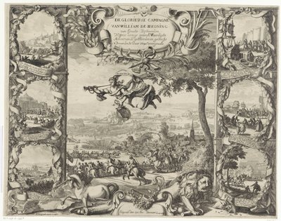 Kung William III:s segrar i Irland (övre halvan), 1690 Den härliga kampanjen av William III, kung av Storbritannien och enligt några mest minnesvärda handlingar av de allierade och konfedererade under år 1690 inträffade (titel på av Daniel de Lafeuille